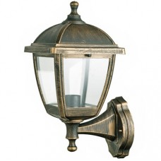 Φωτιστικό Φανάρι Επίτοιχο με ντουί E27 Polycarbonate Ρουστίκ IP44 9-3371